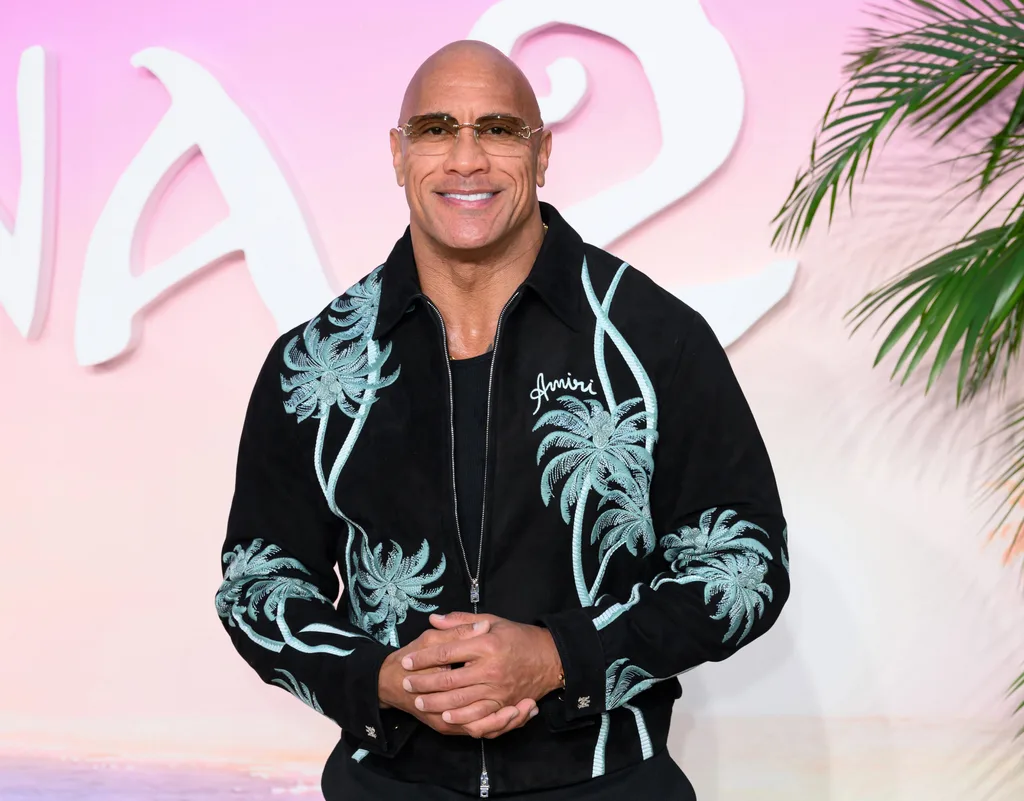 Dwayne the Rock Johnson Moana 2 UK premier