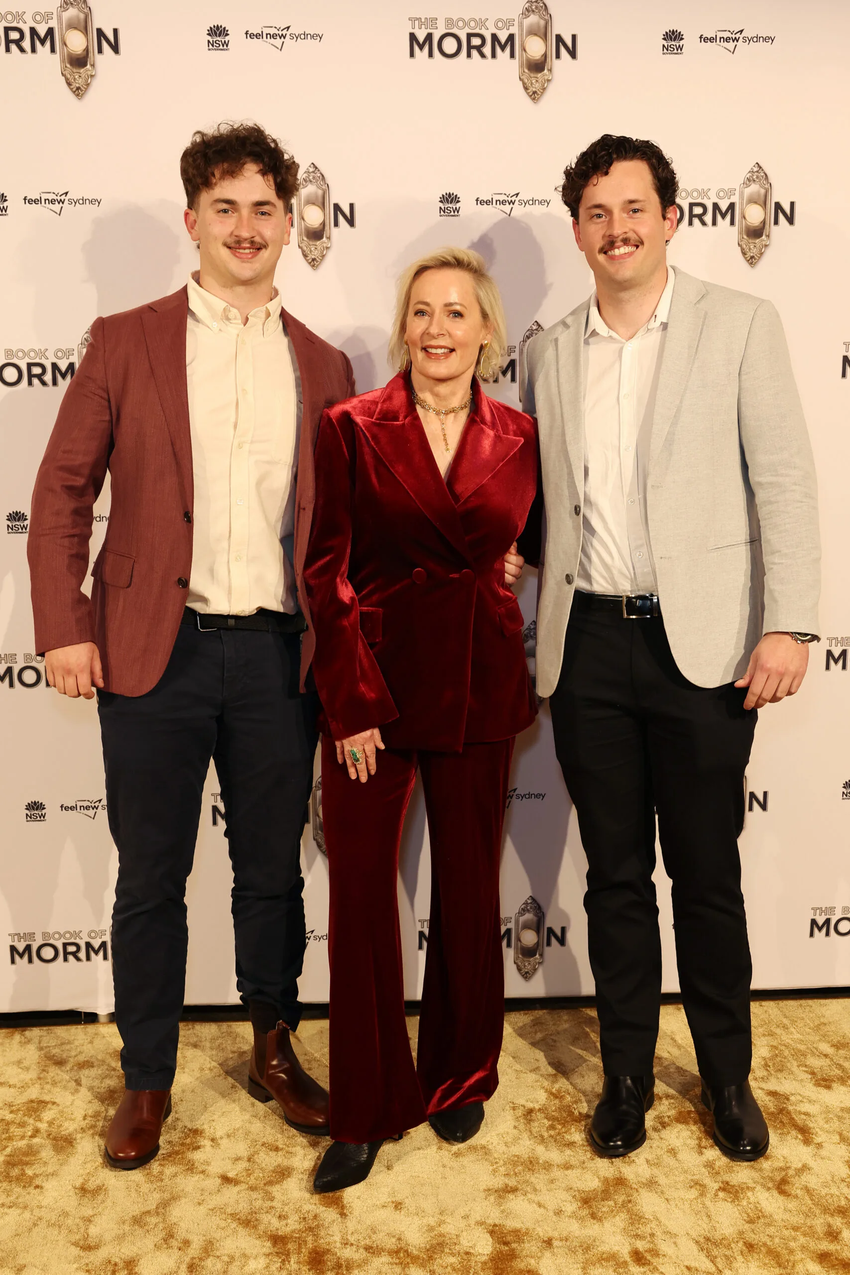 Amanda Keller, sons Liam, Jack