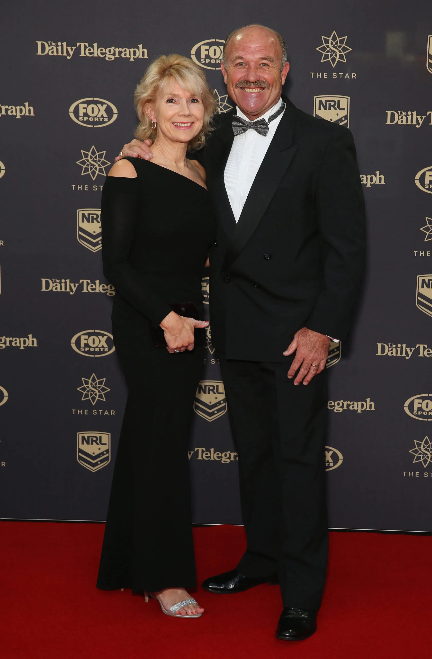 Wally Lewis with ex-wife Jacqui