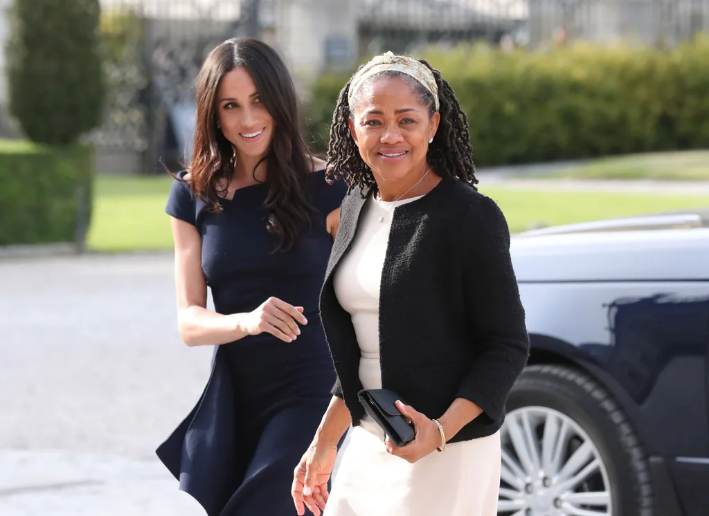 Doria Ragland and daughter Meghan Markle