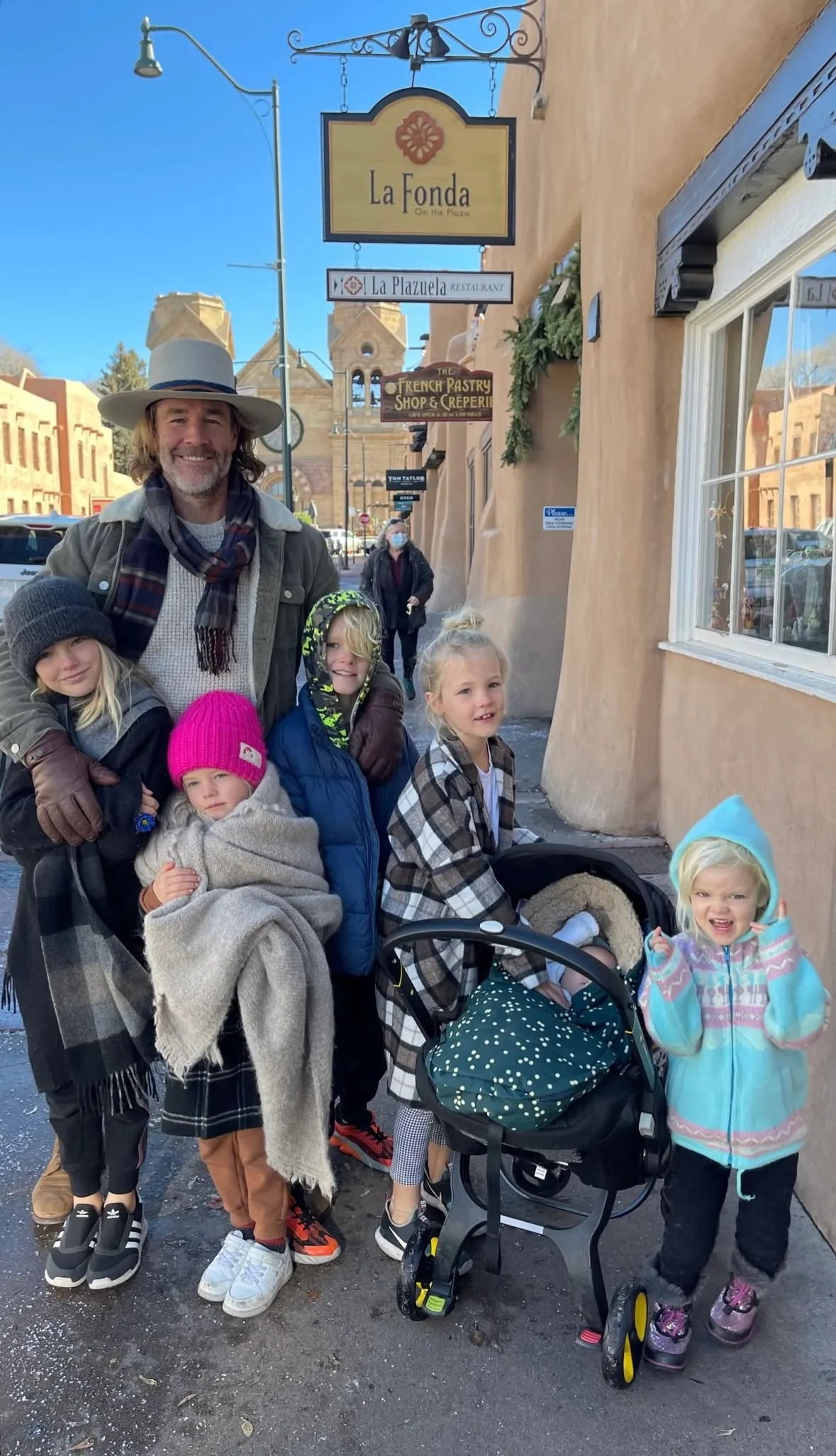 James Van Der Beek family