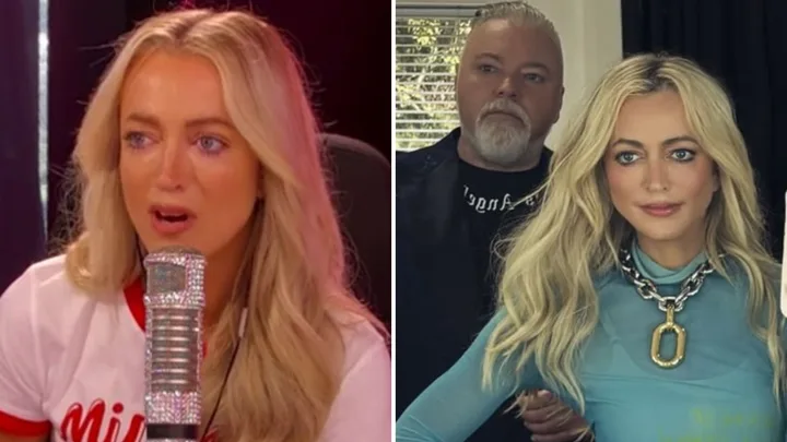 Jackie O Henderson and Kyle Sandilands of the Kyle and Jackie O Show