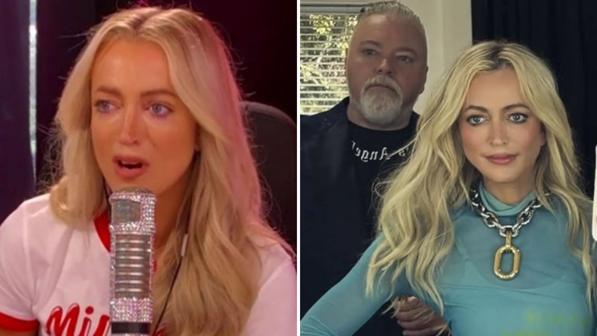 Jackie O Henderson and Kyle Sandilands of the Kyle and Jackie O Show
