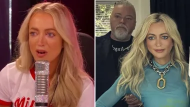 Jackie O Henderson and Kyle Sandilands of the Kyle and Jackie O Show