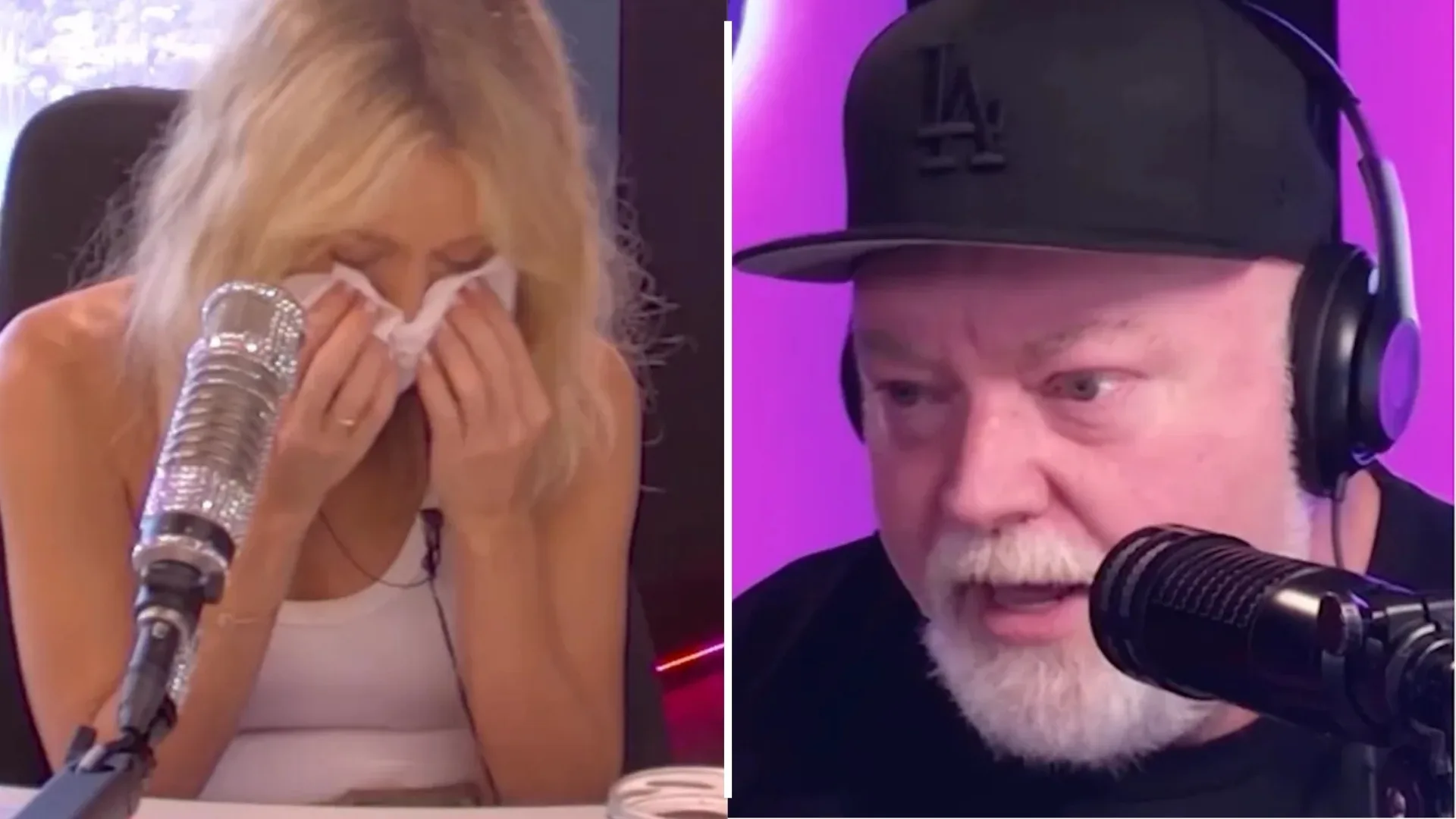 Their falling out reduced Jackie to tears