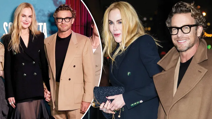 Simon Baker and Nicole Kidman