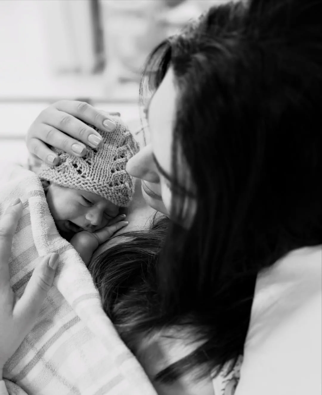 Sarah Abo and her baby Sonny