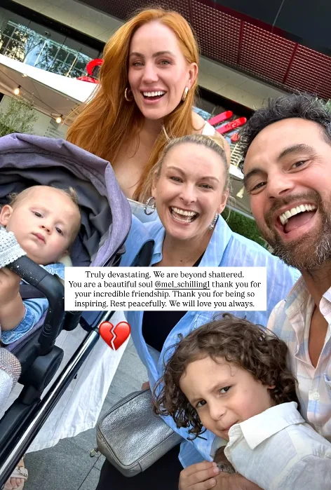 Mel Schilling Cameron Merchant Jules Robinson