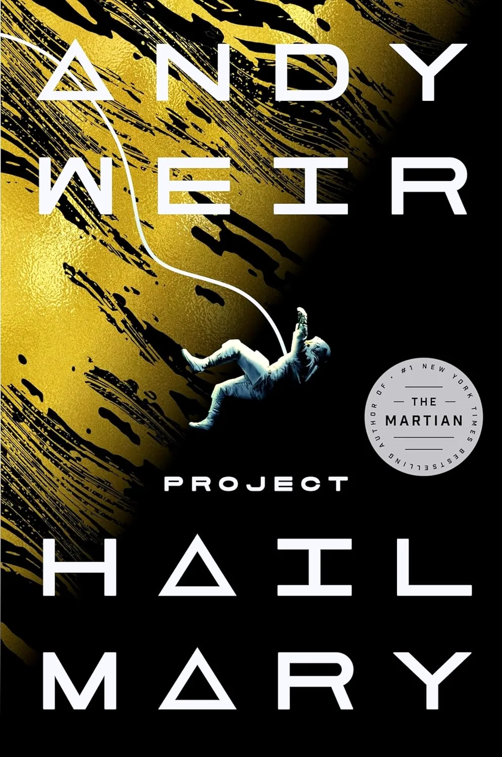 Andy Weir Project Hail Mary Book Cover