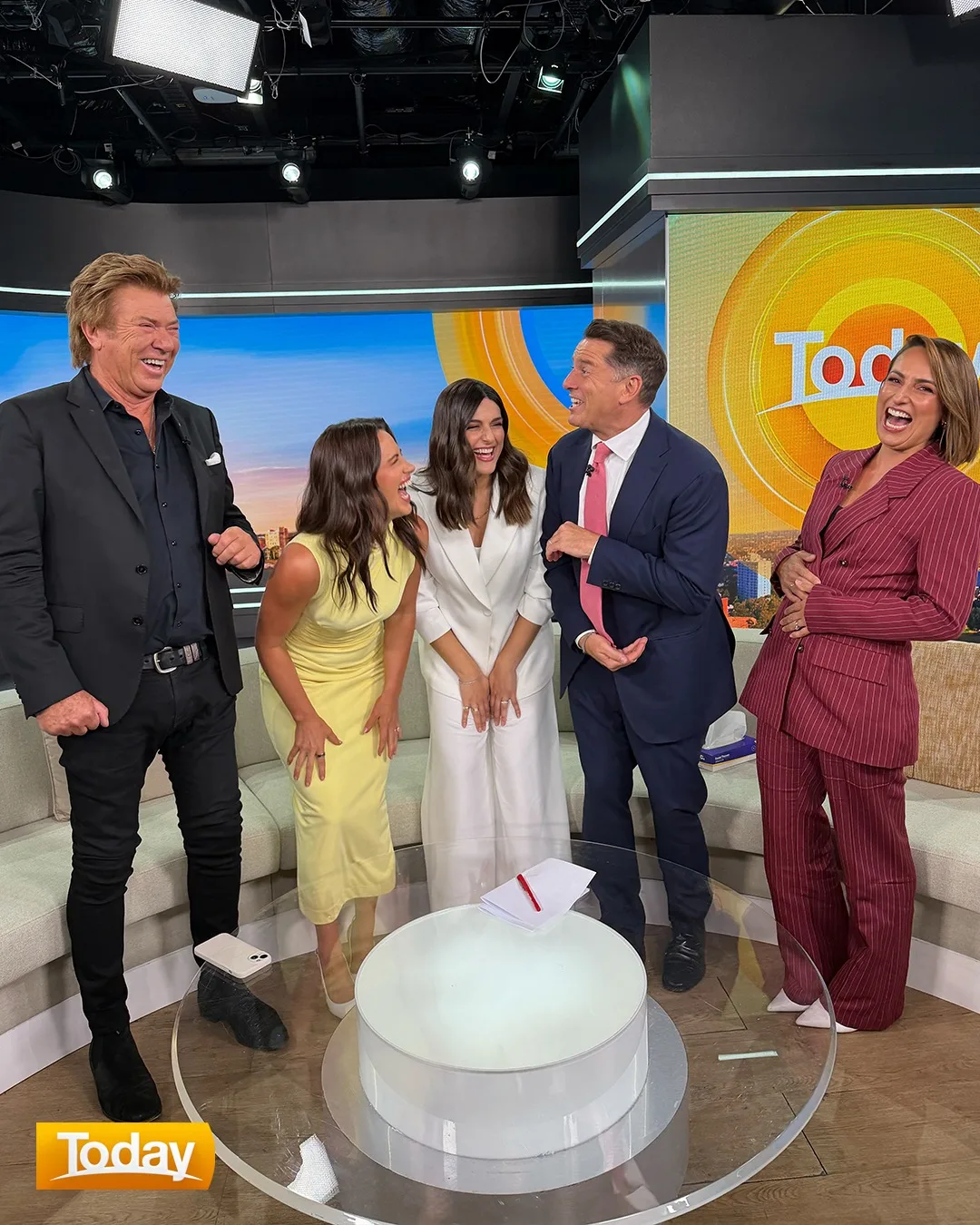 Karl Stefanovic Sarah Abo Today