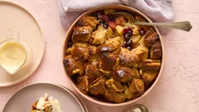 Apple and Blueberry Hot Cross Crisp