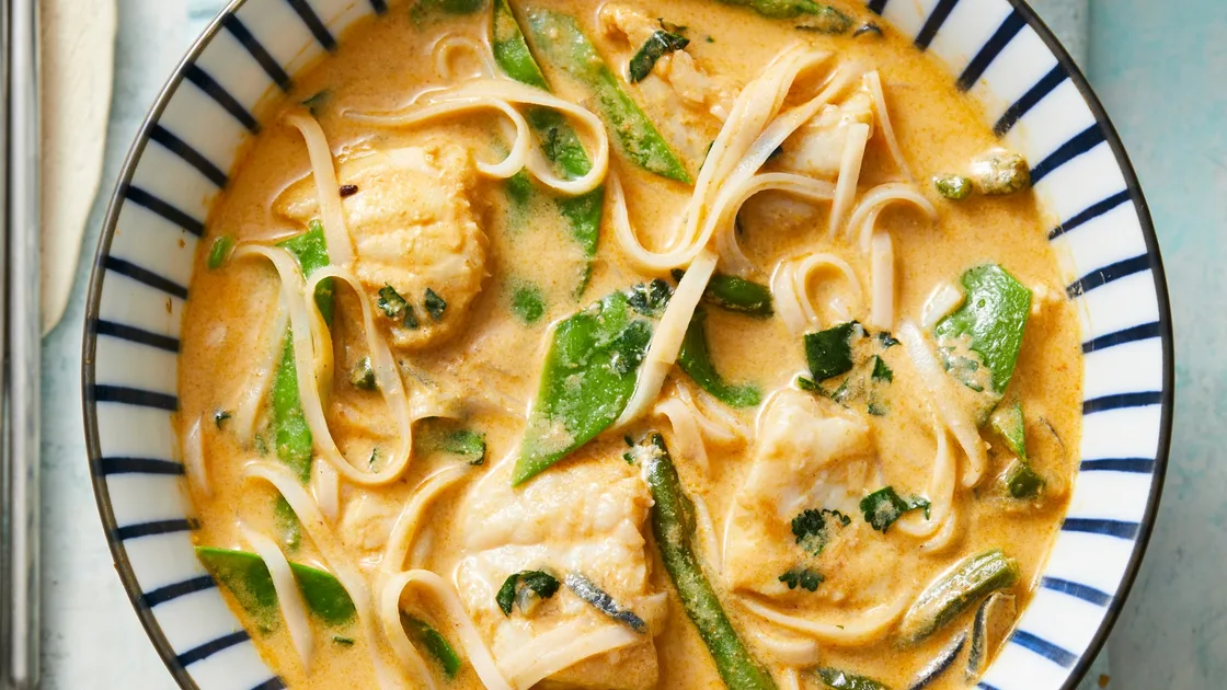 Our Easy Fish Laksa will impress your guests in 20 minutes or less