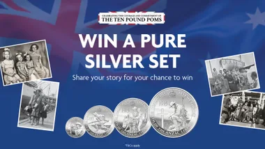 WIN a Ten Pound Poms Coin Set