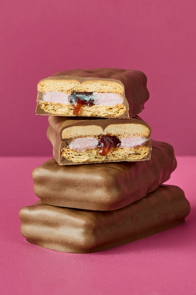 arnott's tim tam inpsired by iced vovo