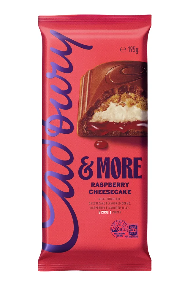 Cadbury &more Raspberry Cheesecake