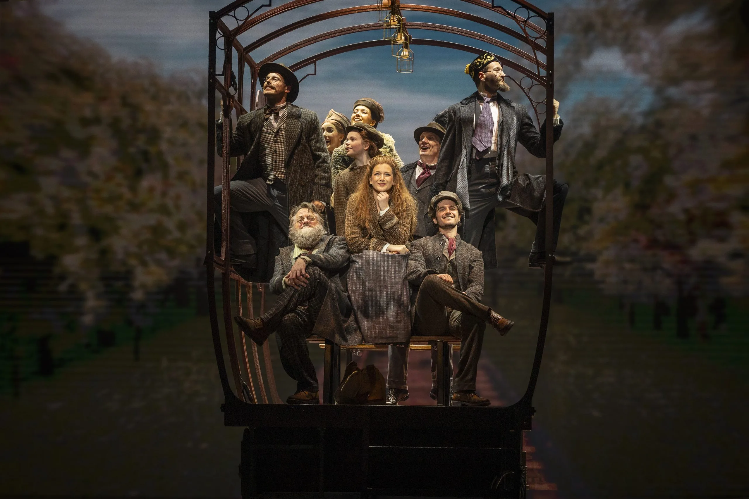 Georgina Hopson and cast