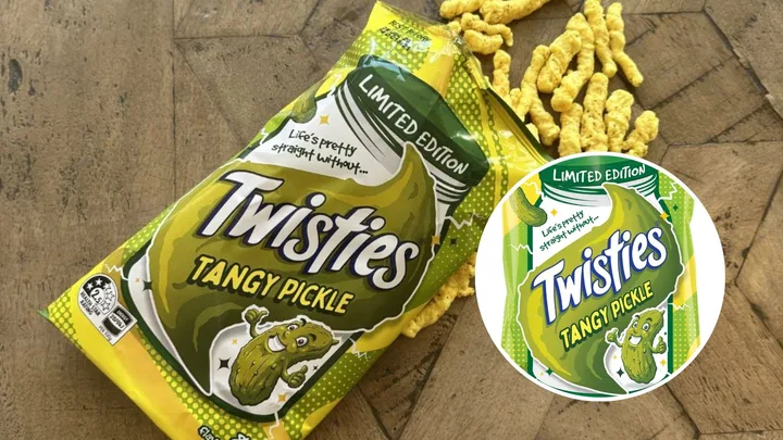 Twisties’ newest flavour is “Macca’s pickles” in a bag – and it will be your new obsession