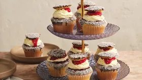 Lamington Cream Cupcakes