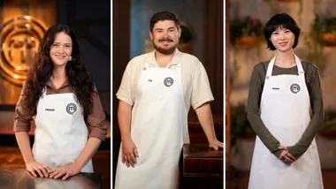MasterChef Australia finalists Hannah, Pat and Jackie 2026