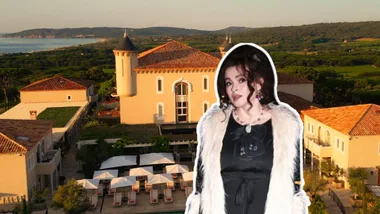 Helena Bonham Carter and Airelles Château de la Messardière