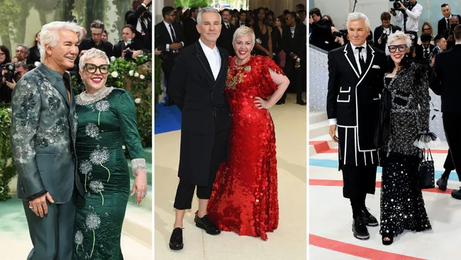Baz Luhrmann and Catherine Martin Met Gala