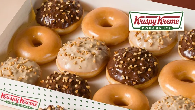 Krispy Kreme Hazelnut Duo