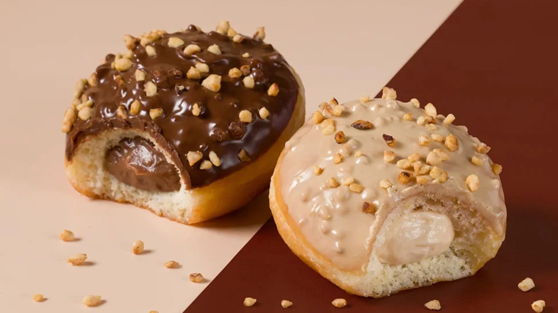 Krispy Kreme Hazelnut Duo