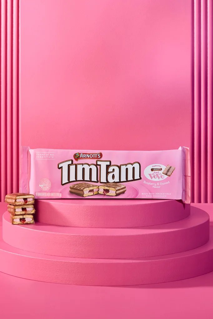 arnotts tim tam inpsired by iced vovo