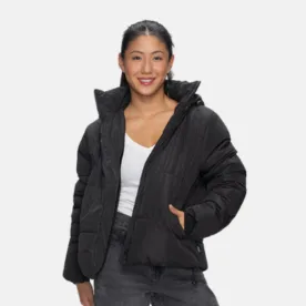 the oodie black puffer jacket