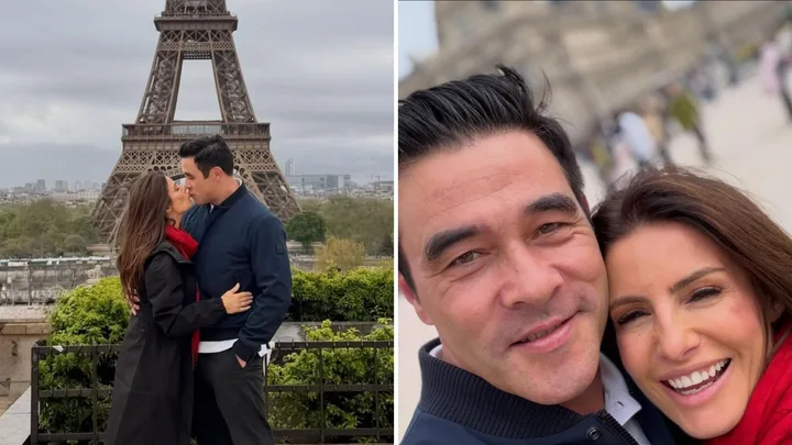 Ada Nicodemou and James Stewart Paris