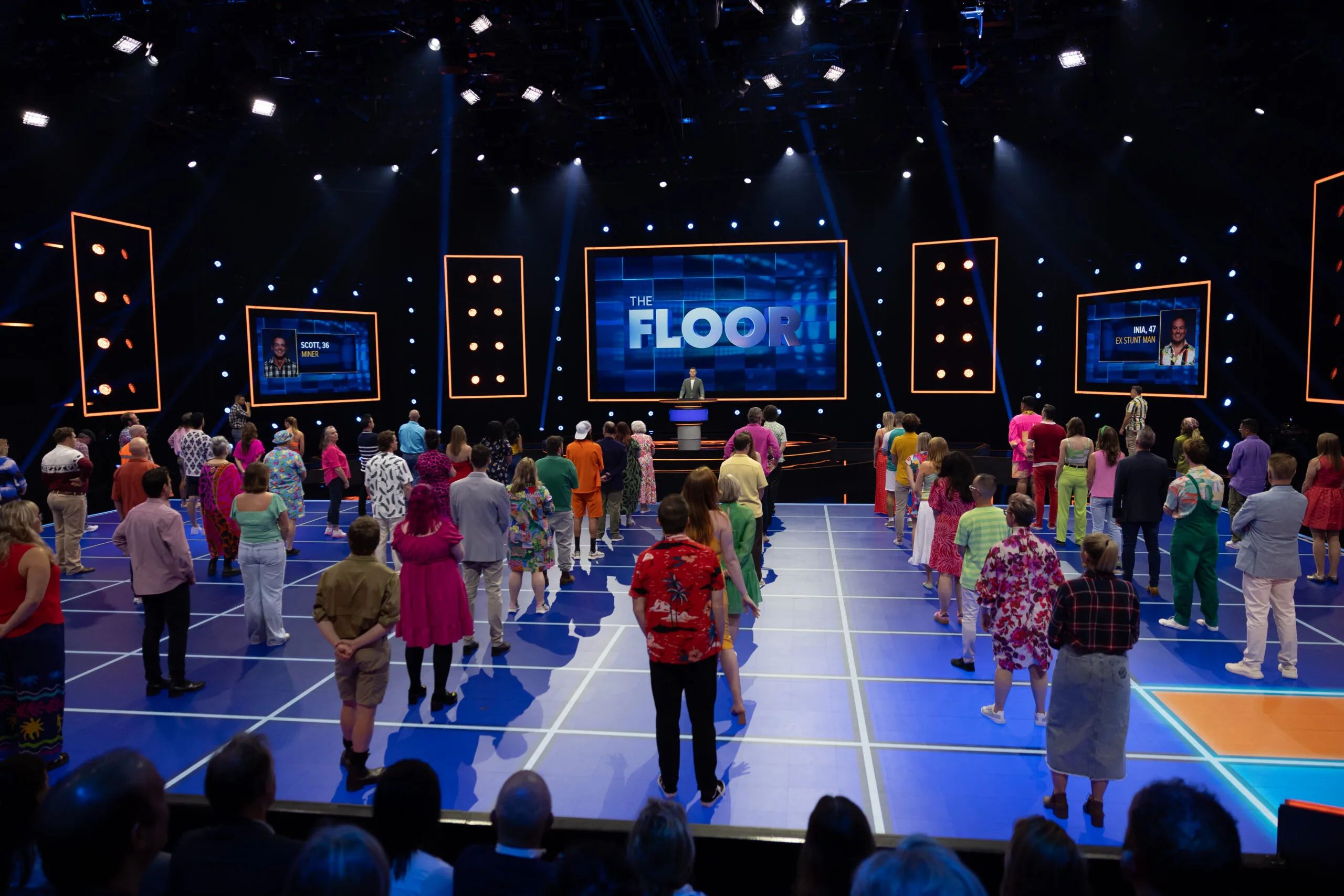 the floor