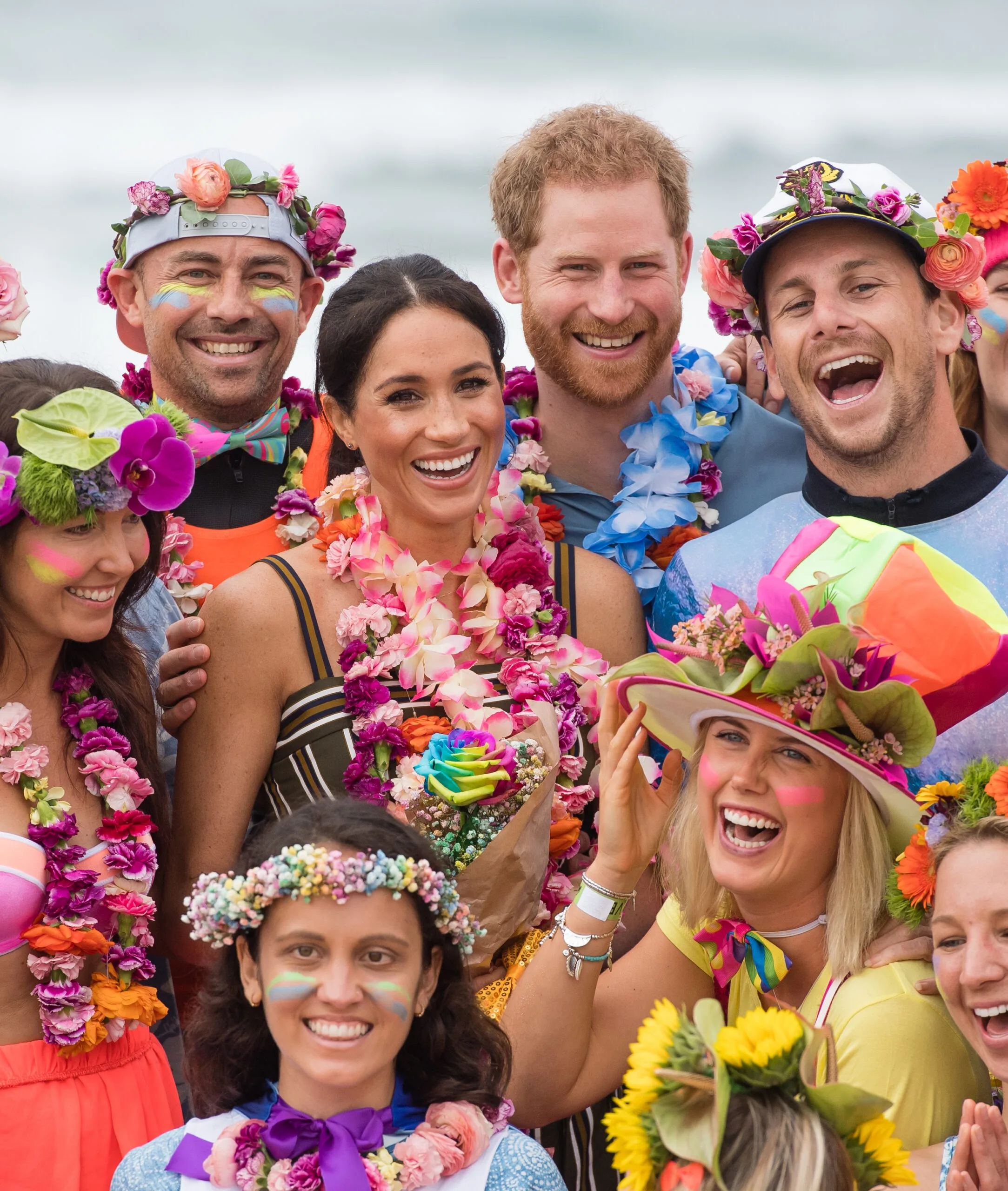 Harry and Meghan in Australia in 2018