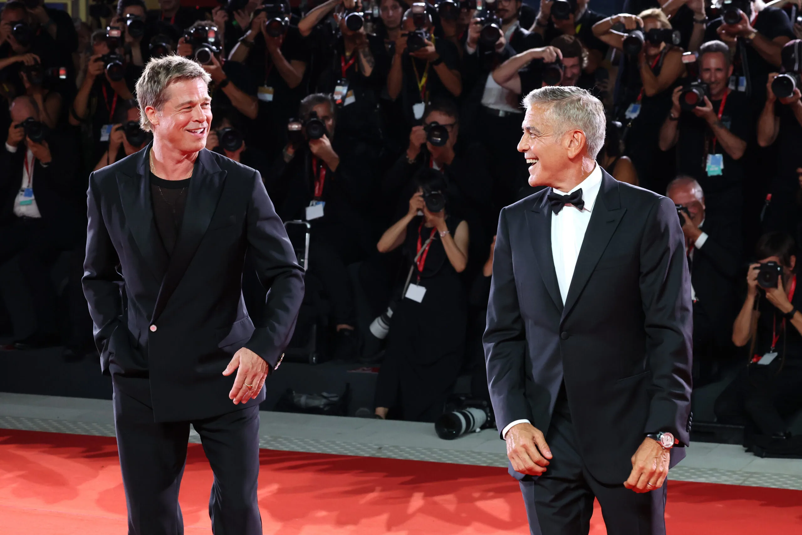 george clooney brad pitt