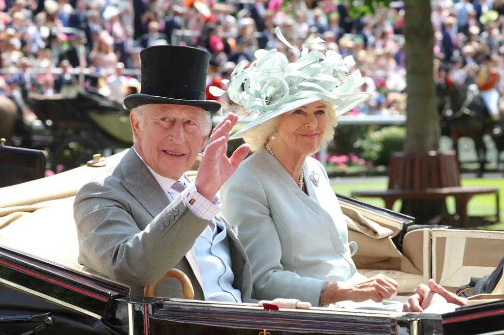 king charles camilla ascot 2025