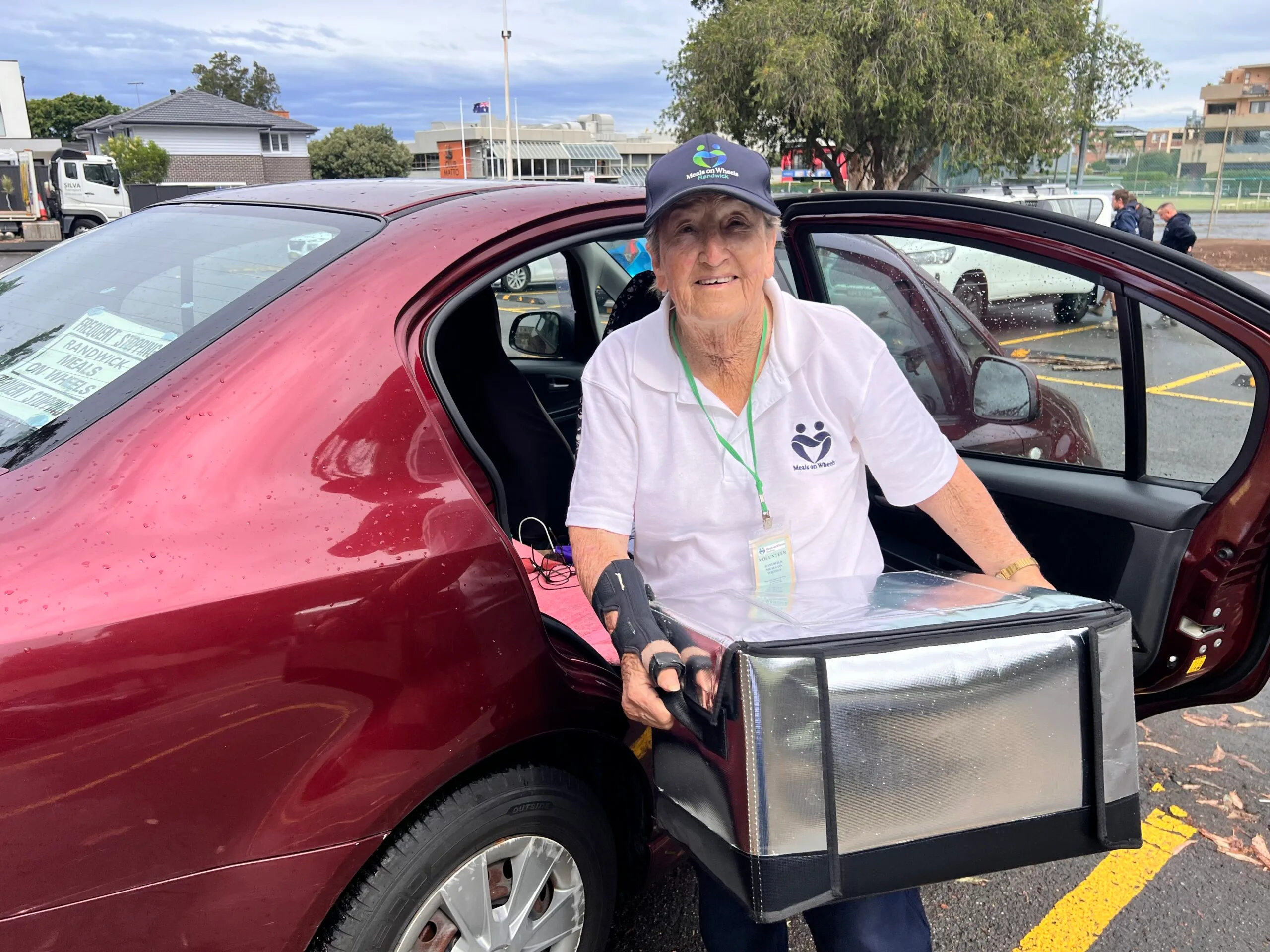 Pamela Doyle a volunteer with Meals on Wheels NSW