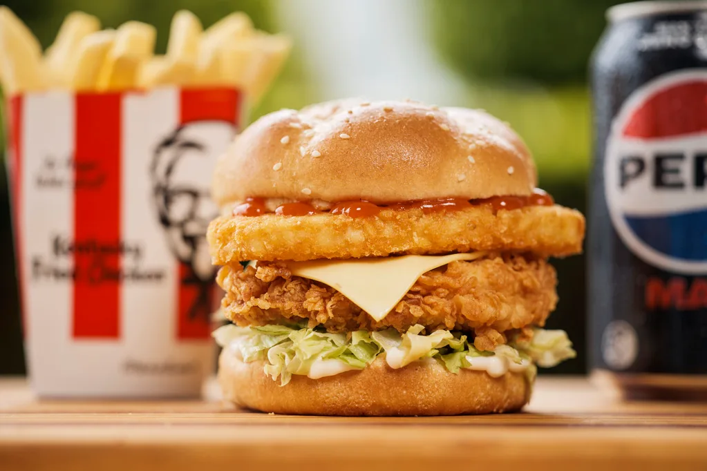 KFC Tower burger