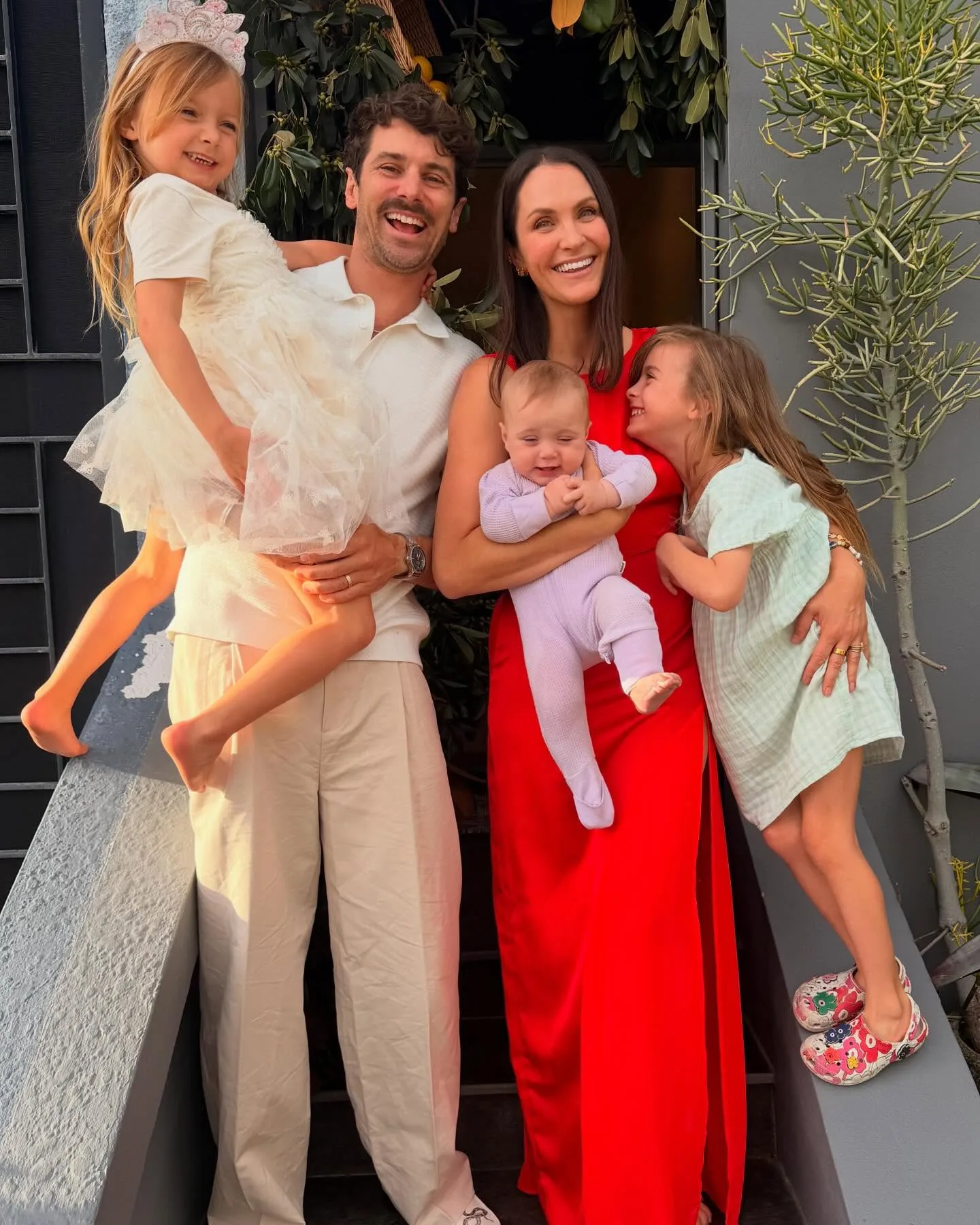 Matty Johnson Laura Byrne kids