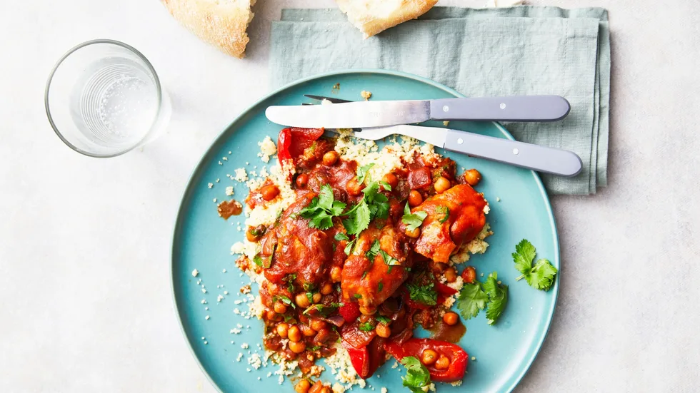 Chicken and Capsicum Tagine