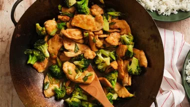 Lemon Chicken and Broccoli Stir-Fry
