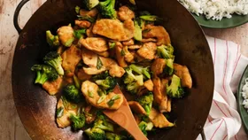 Lemon Chicken and Broccoli Stir-Fry