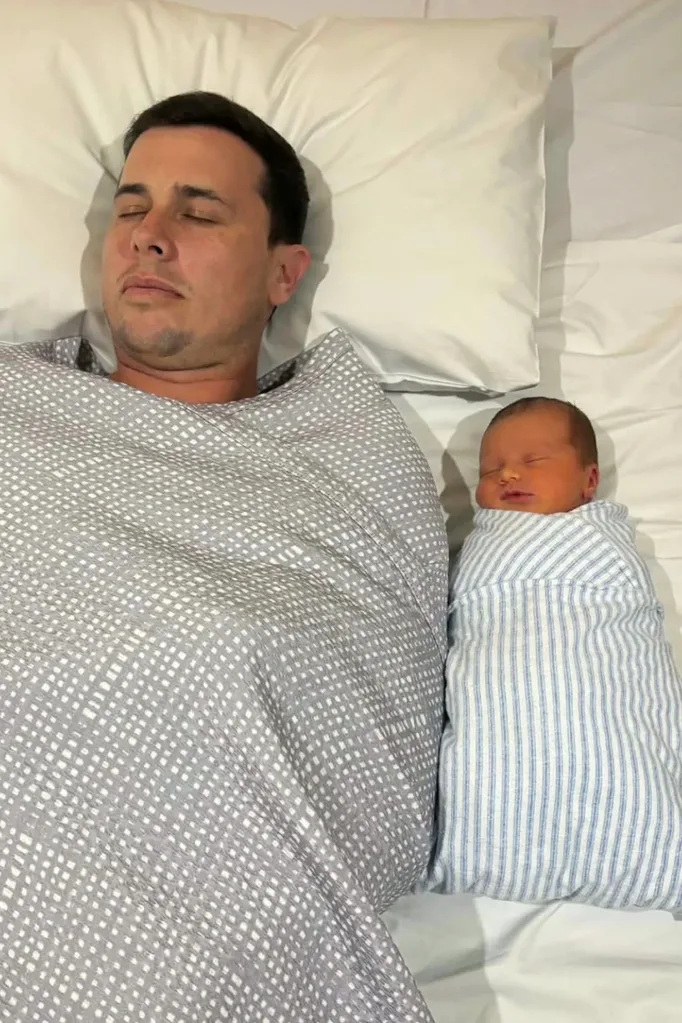 Nic Gogglebox with baby