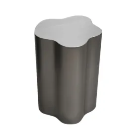 mcmullin chrome silver coffee table