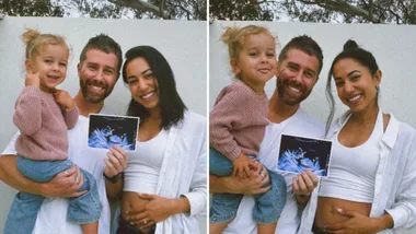Brooke Jowett Australian Survivor partner and baby