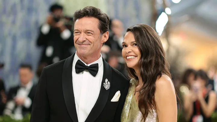 Hugh JAckman Sutton Foster Met Gala
