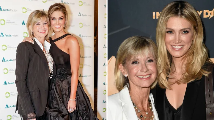 How Olivia Newton-John supported Delta Goodrem through devastating cancer battle 