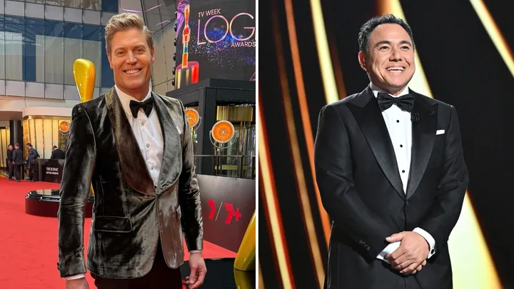 Dr Chris Brown and Sam Pang Logies