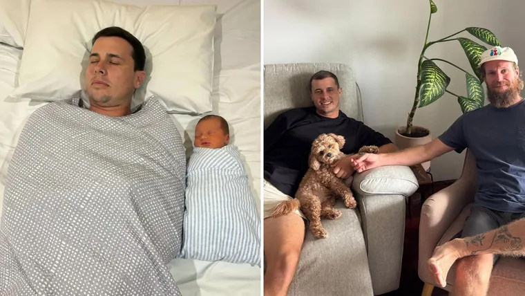 Nic Gogglebox baby and Nic and Milo