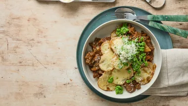 Potato-Topped Beef and Beer Casserole