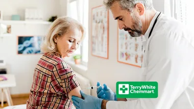 women getting vaccinated
