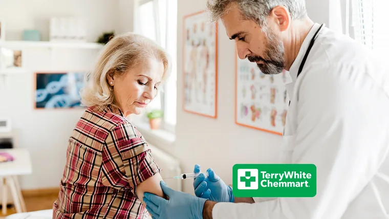 women getting vaccinated